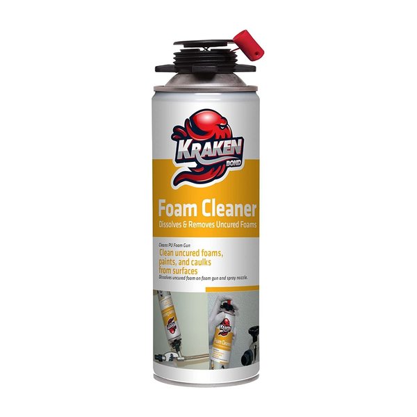 Krakenbond Krakenbond Foam Gun Cleaner, Sealant Remover, Dissolves & Removes Uncured Polyurethane Foams KR1101PMFW